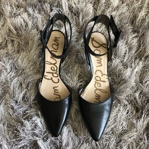 Steve Edelman heels with ankle strap